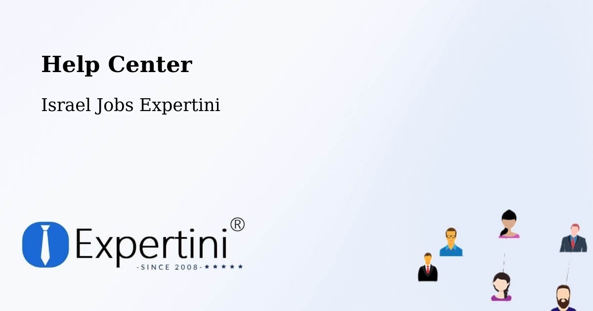 Help Center – Er Reina - Israel Jobs Expertini