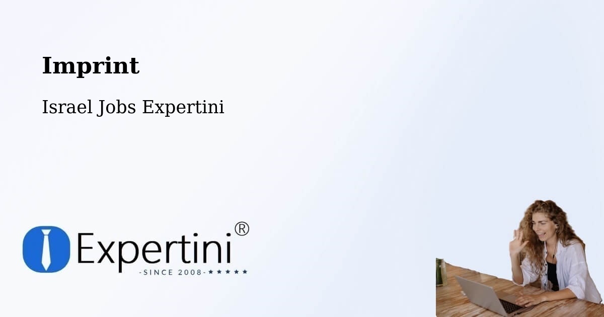 Imprint – Er Reina - Israel Jobs Expertini